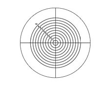 Concentric Circles Reticle Target